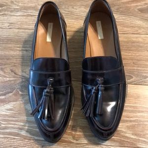 H&M leather penny loafers